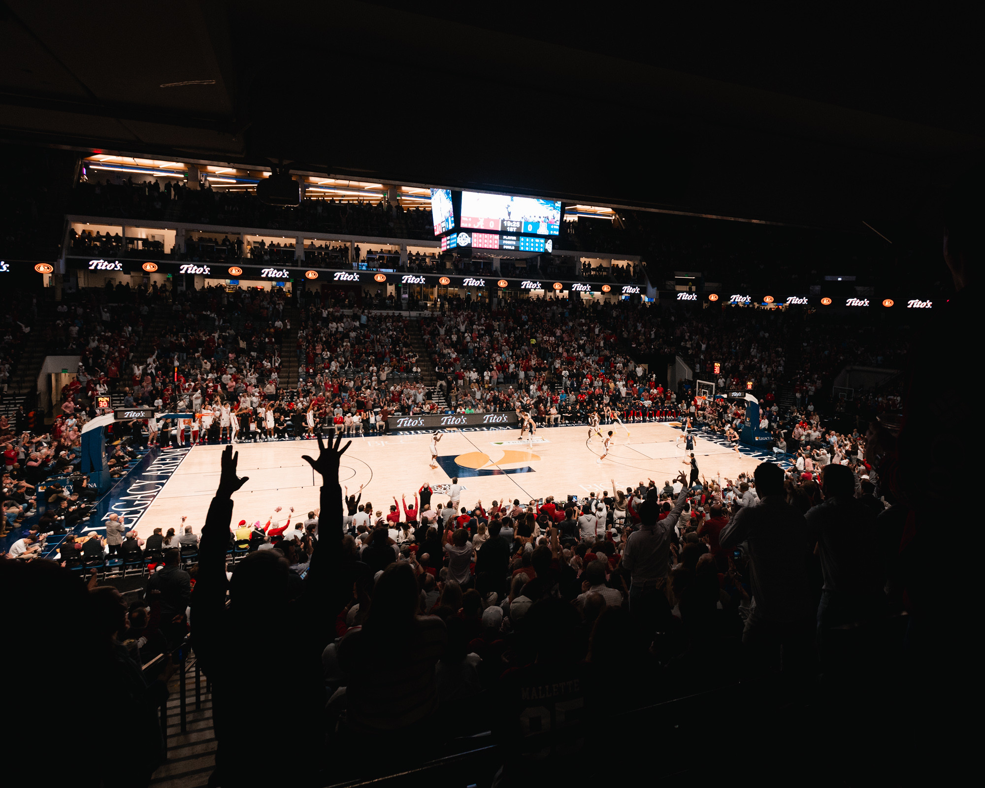 Legacy Arena packed with fans for the C.M. Newton Classic